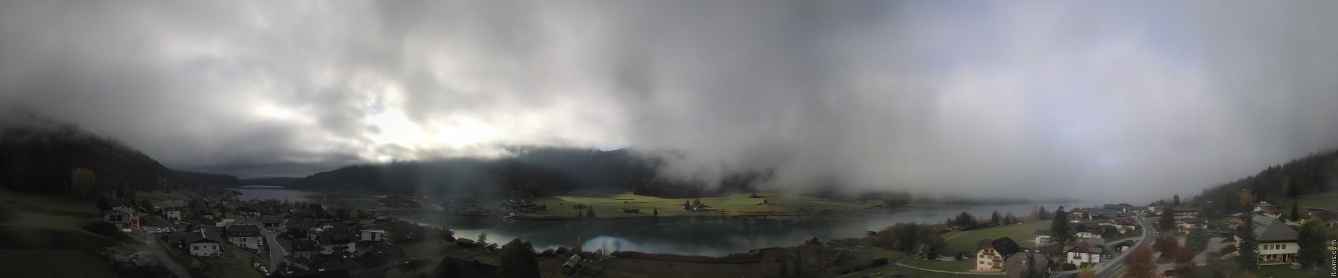 Archiv Foto Webcam Panoramablick auf den Weißensee in Kärnten