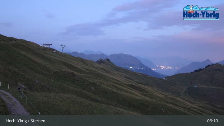Archiv Foto Webcam Hoch Ybrig, Bergstation Sternen
