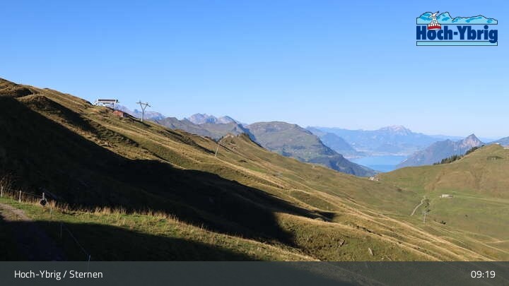 Archiv Foto Webcam Hoch Ybrig, Bergstation Sternen