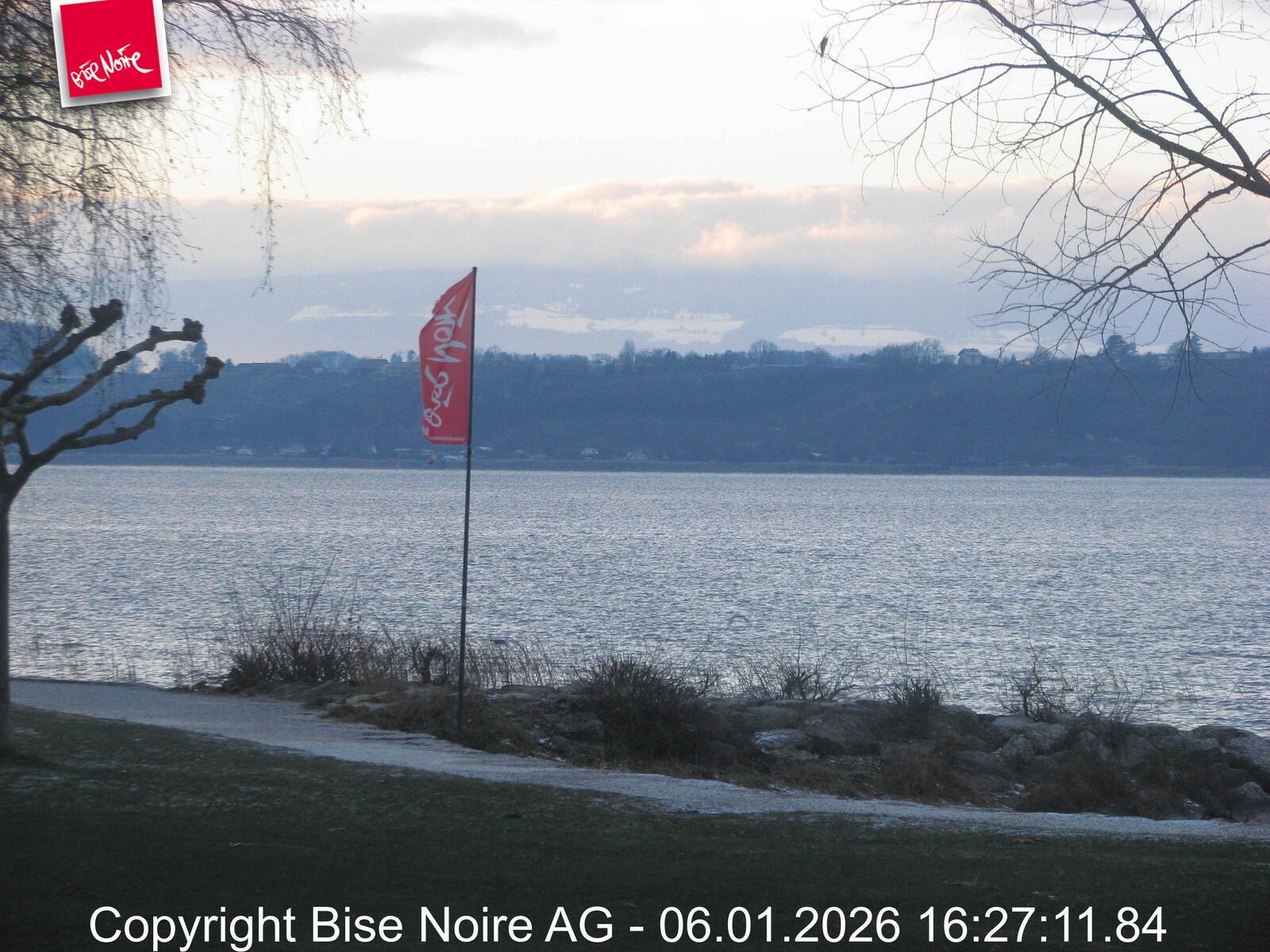 Archiv Foto Webcam Murtensee / Bise Noir