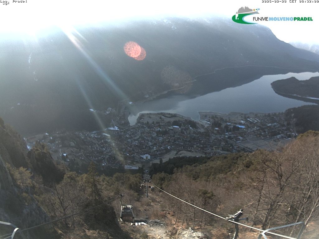 Archived image Webcam Lago di Molveno