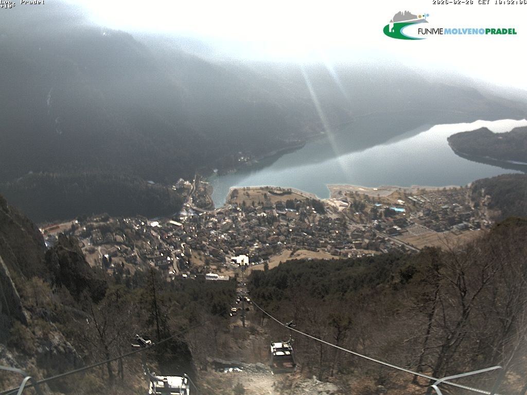 Archived image Webcam Lago di Molveno