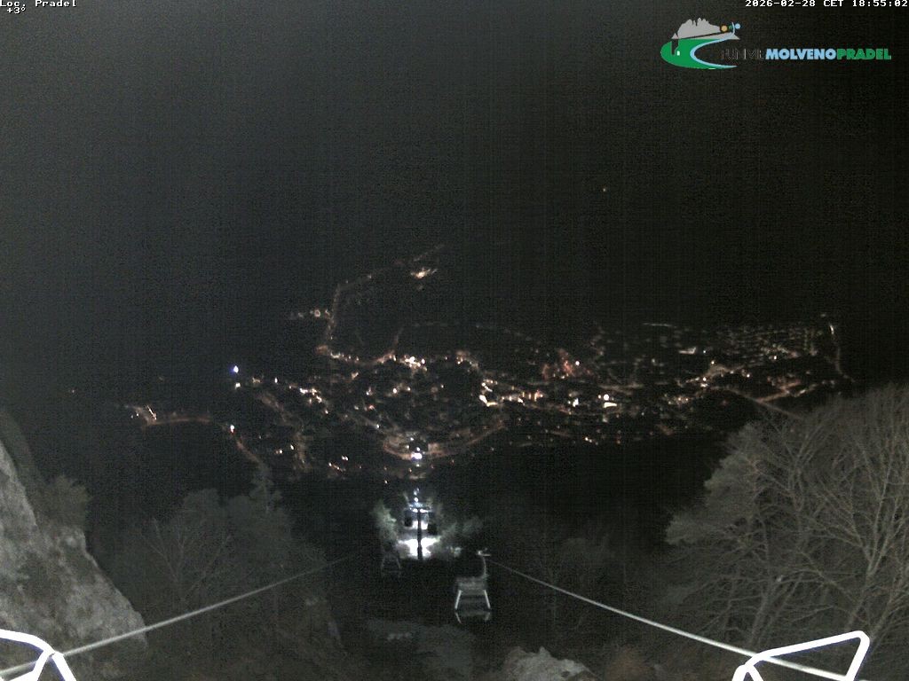 Archiv Foto Webcam Lago di Molveno
