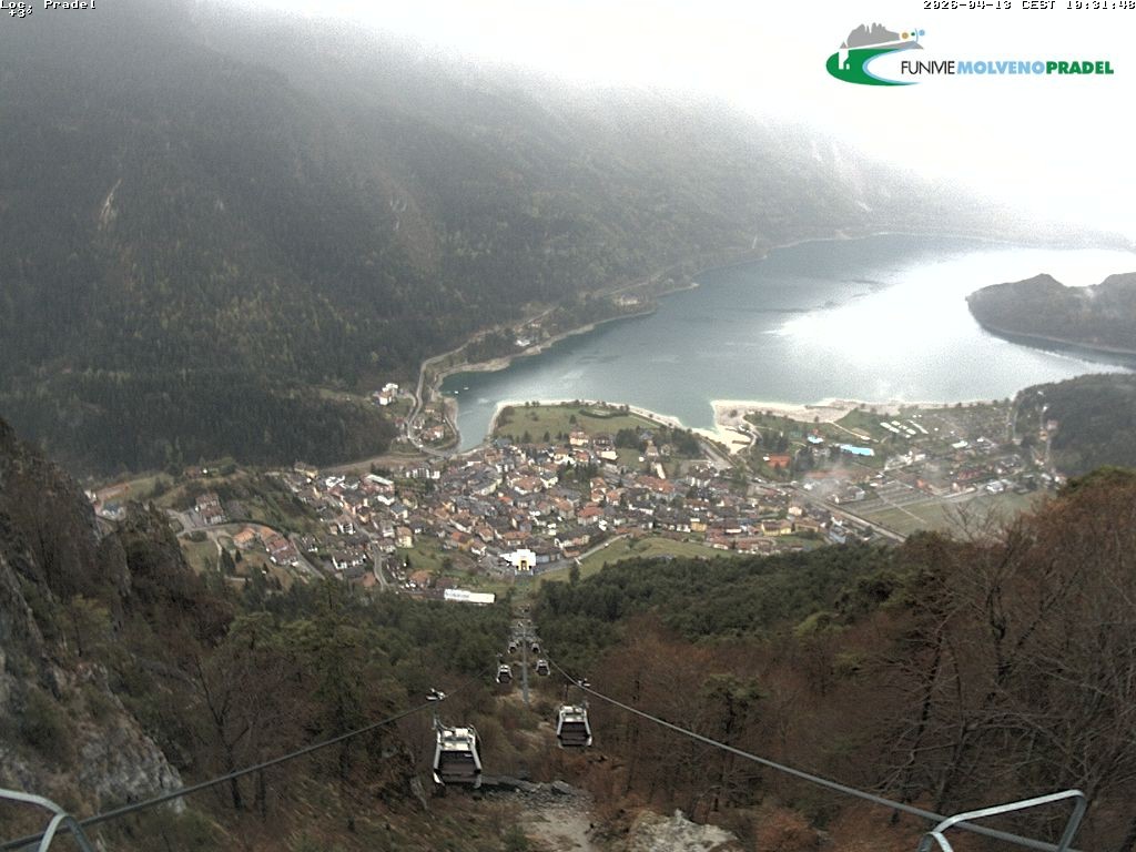 Archiv Foto Webcam Lago di Molveno