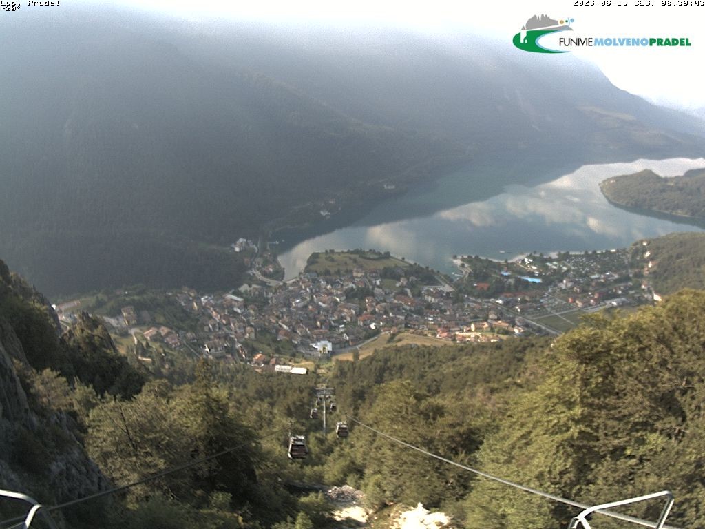Archived image Webcam Lago di Molveno