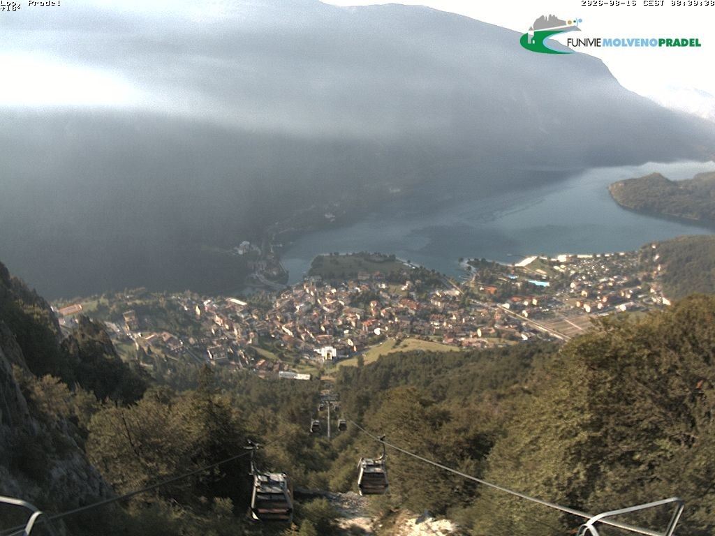 Archiv Foto Webcam Lago di Molveno