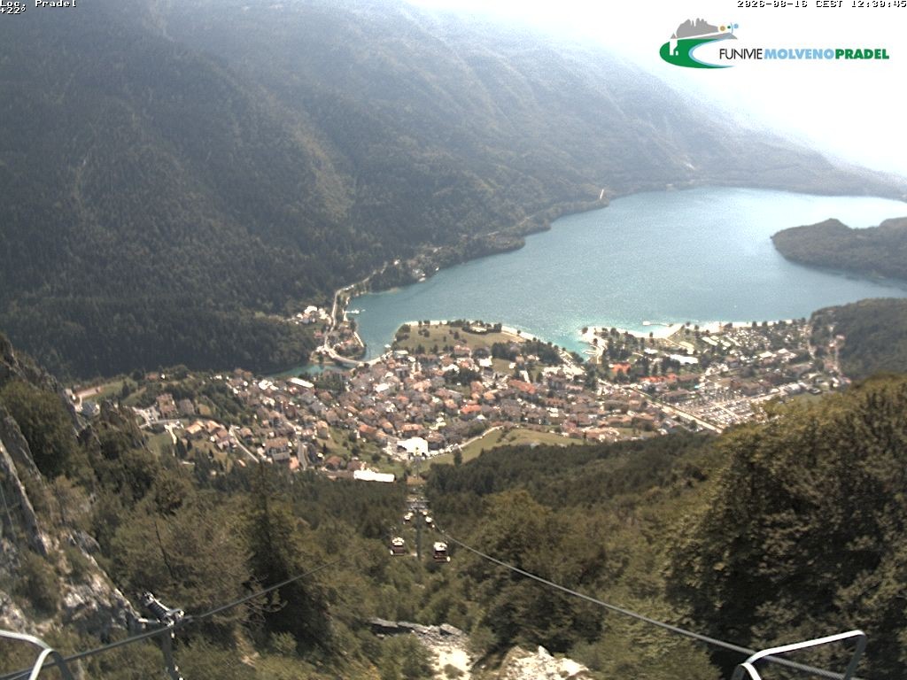 Archiv Foto Webcam Lago di Molveno