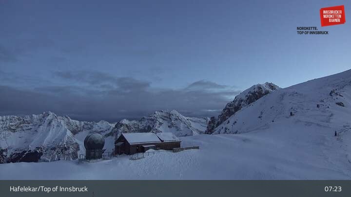 Archiv Foto Webcam Innsbruck / Hafelekar