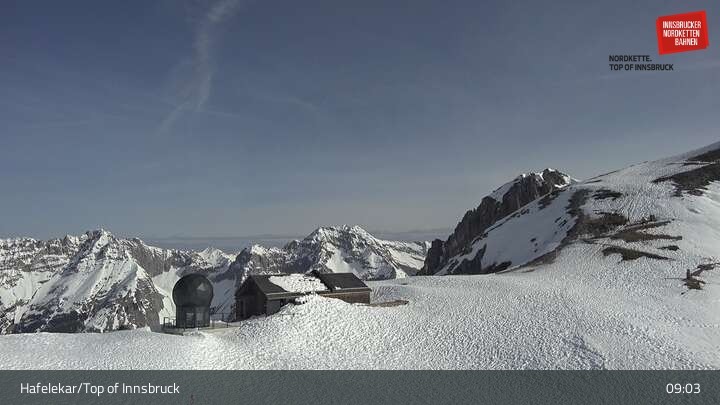Archiv Foto Webcam Innsbruck / Hafelekar