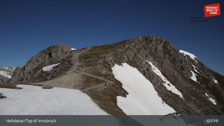 Archiv Foto Webcam Innsbruck / Hafelekar
