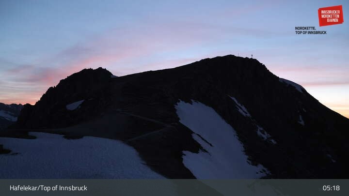Archiv Foto Webcam Innsbruck / Hafelekar