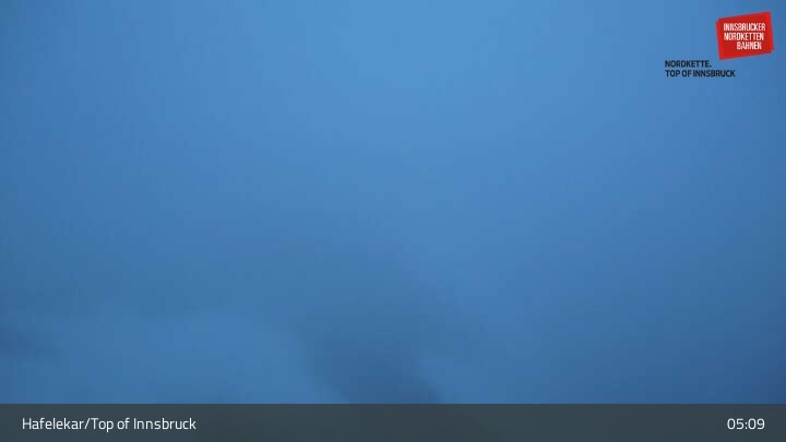 Archiv Foto Webcam Innsbruck / Hafelekar