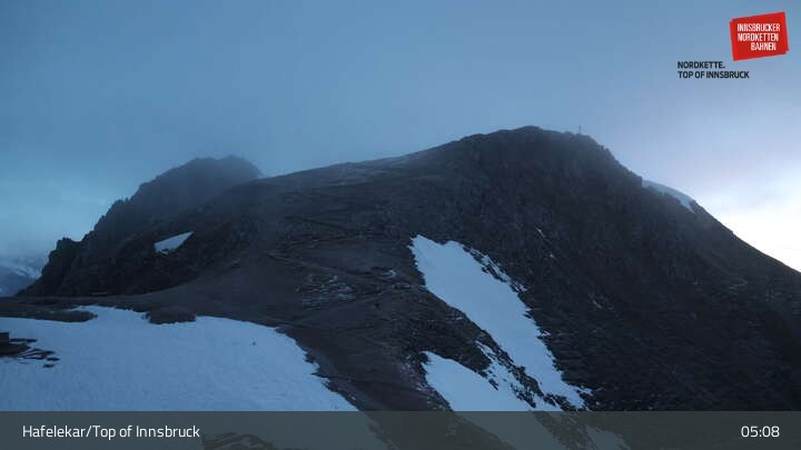 Archiv Foto Webcam Innsbruck / Hafelekar