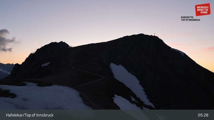 Archiv Foto Webcam Innsbruck / Hafelekar