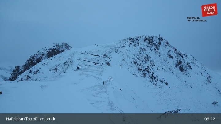 Archived image Webcam View Hafelekar Innsbruck