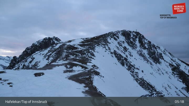 Archiv Foto Webcam Innsbruck / Hafelekar