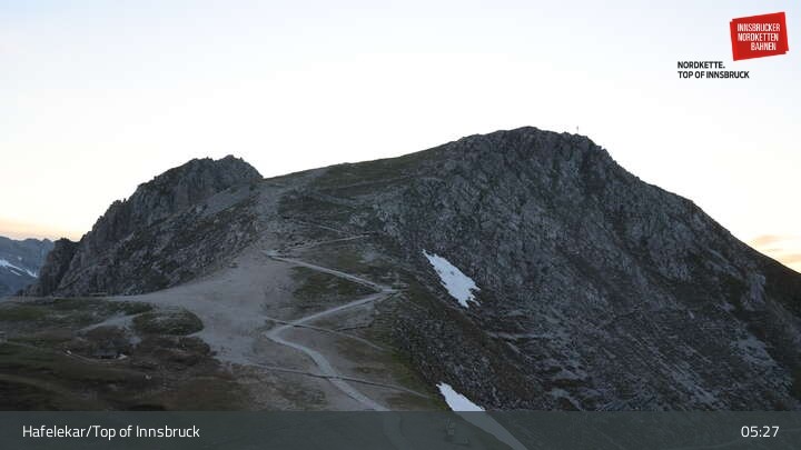 Archived image Webcam View Hafelekar Innsbruck