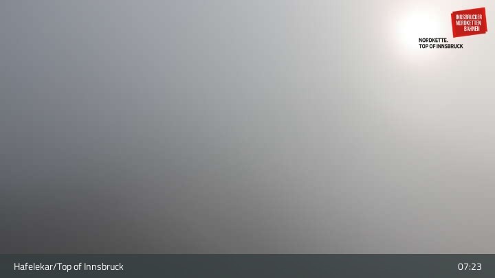 Archiv Foto Webcam Innsbruck / Hafelekar