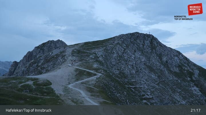 Archiv Foto Webcam Innsbruck / Hafelekar
