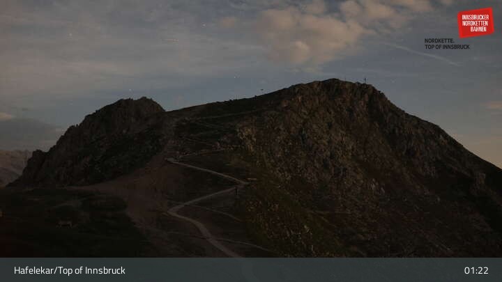 Archiv Foto Webcam Innsbruck / Hafelekar