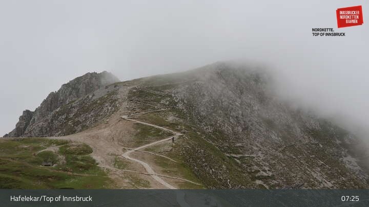 Archiv Foto Webcam Innsbruck / Hafelekar