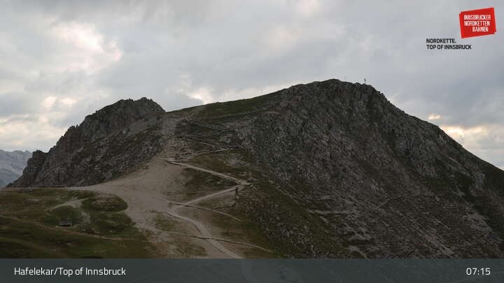 Archived image Webcam View Hafelekar Innsbruck