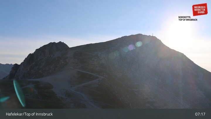 Archiv Foto Webcam Innsbruck / Hafelekar