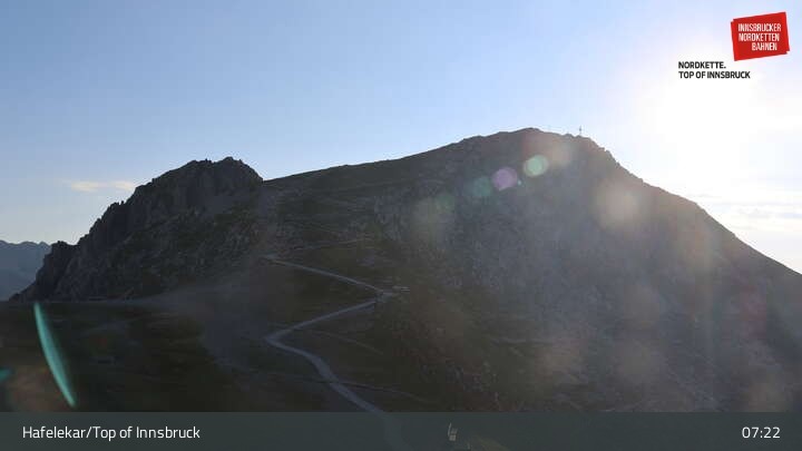 Archiv Foto Webcam Innsbruck / Hafelekar