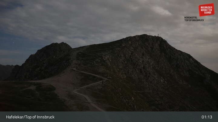 Archiv Foto Webcam Innsbruck / Hafelekar