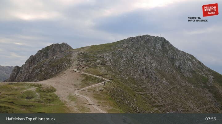 Archiv Foto Webcam Innsbruck / Hafelekar