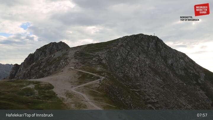 Archiv Foto Webcam Innsbruck / Hafelekar