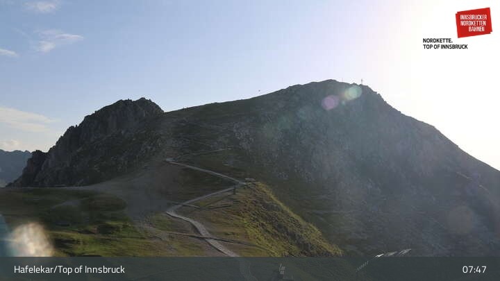 Archiv Foto Webcam Innsbruck / Hafelekar