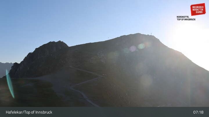 Archiv Foto Webcam Innsbruck / Hafelekar