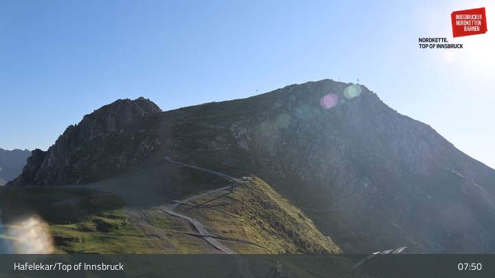 Archiv Foto Webcam Innsbruck / Hafelekar