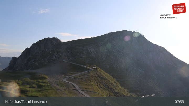 Archived image Webcam View Hafelekar Innsbruck