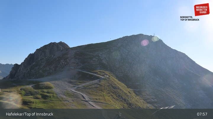 Archiv Foto Webcam Innsbruck / Hafelekar