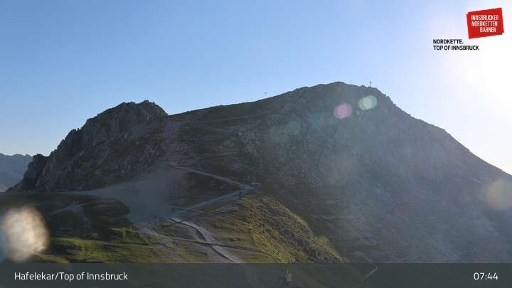 Archiv Foto Webcam Innsbruck / Hafelekar