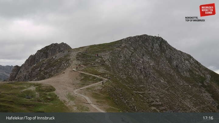 Archiv Foto Webcam Innsbruck / Hafelekar