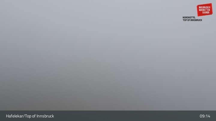 Archiv Foto Webcam Innsbruck / Hafelekar