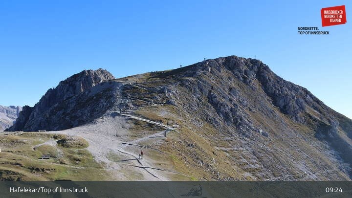 Archiv Foto Webcam Innsbruck / Hafelekar