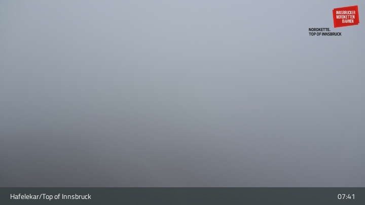 Archived image Webcam View Hafelekar Innsbruck