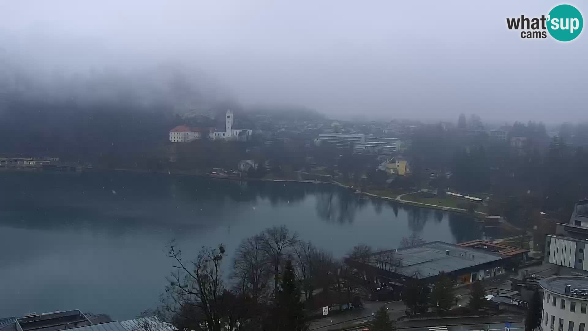 Archiv Foto Webcam Blick auf den Bleder See in Slowenien