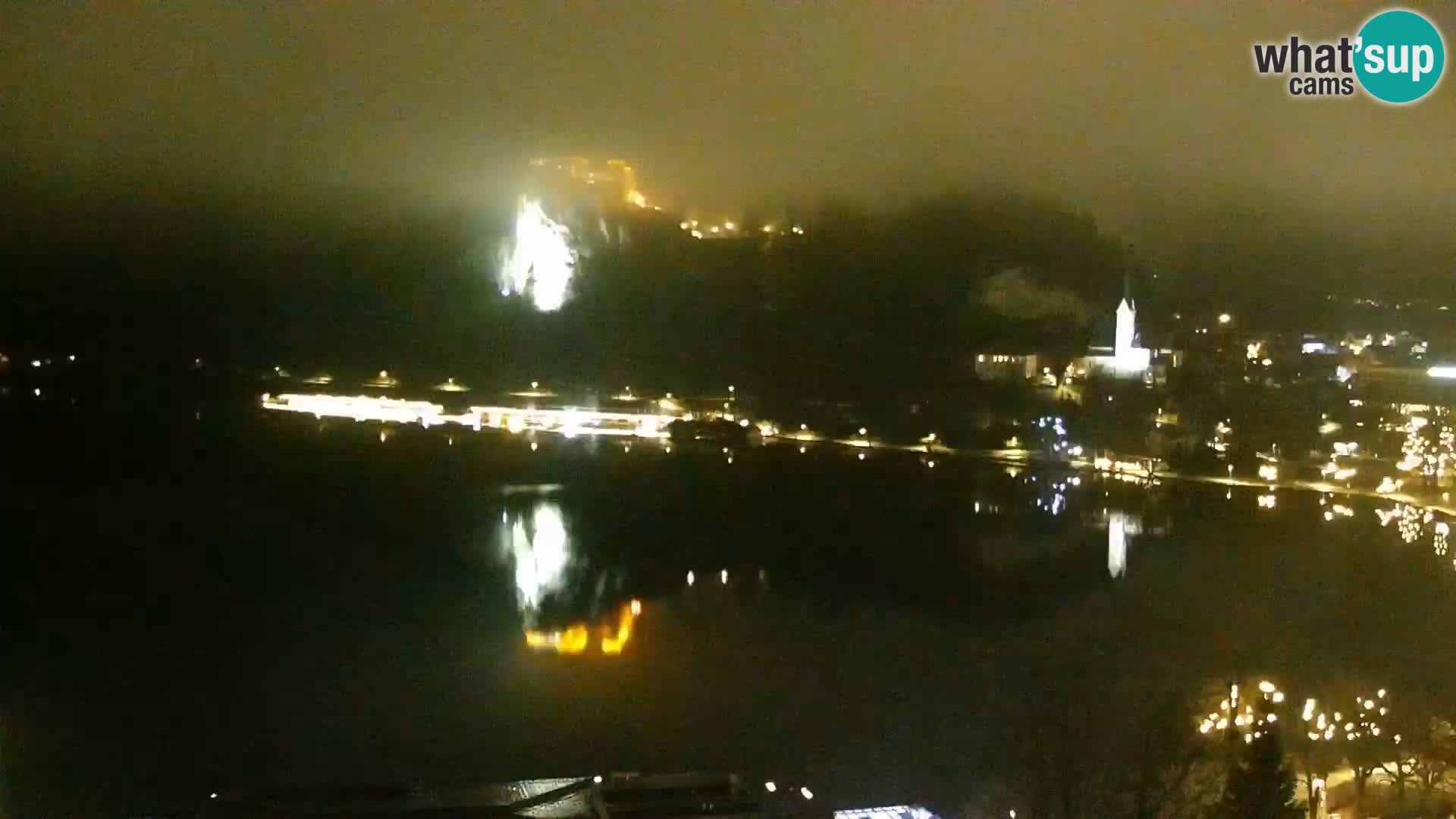 Archiv Foto Webcam Blick auf den Bleder See in Slowenien