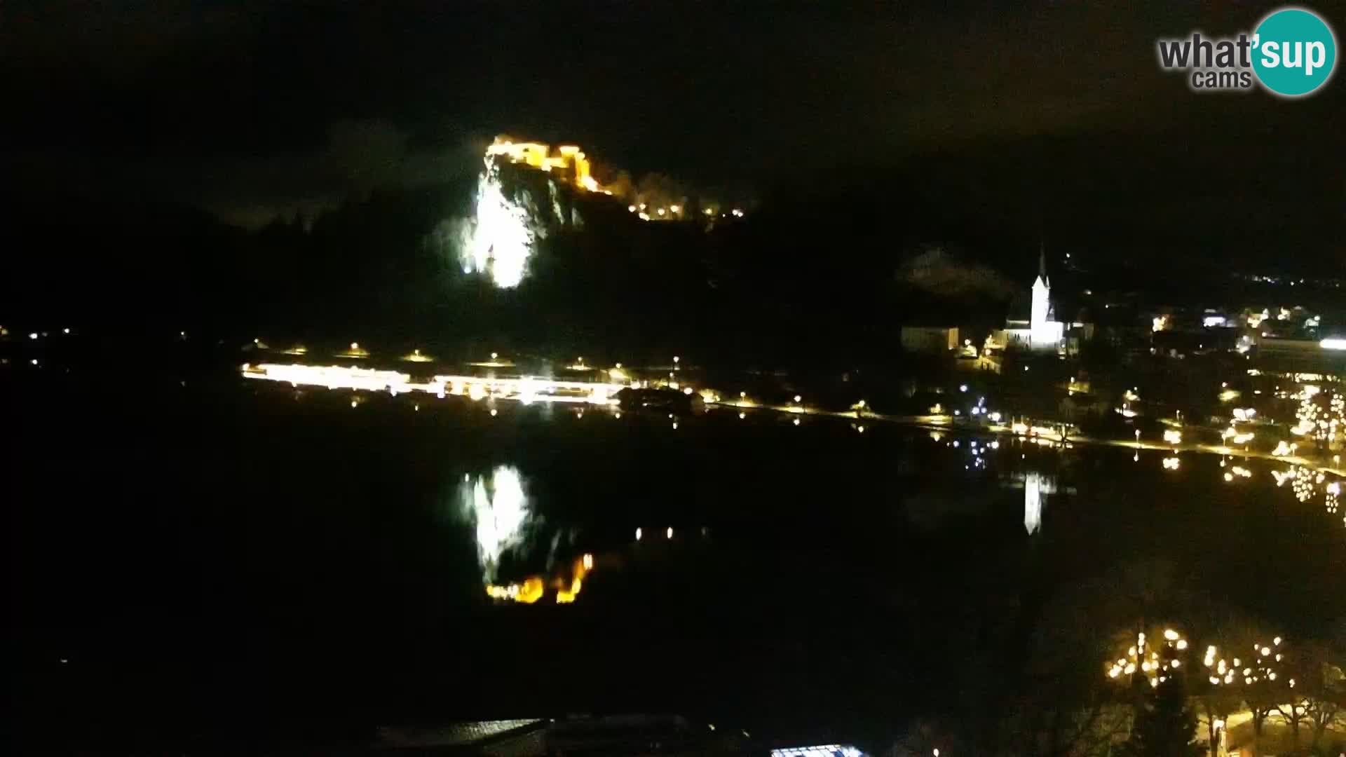 Archiv Foto Webcam Blick auf den Bleder See in Slowenien