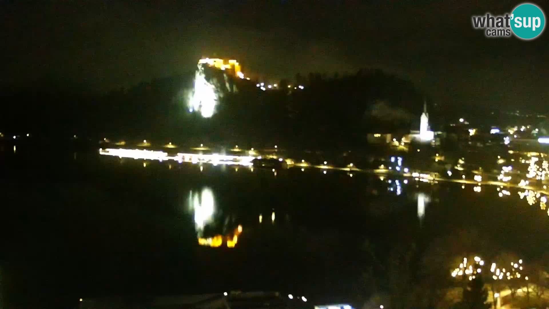 Archiv Foto Webcam Blick auf den Bleder See in Slowenien