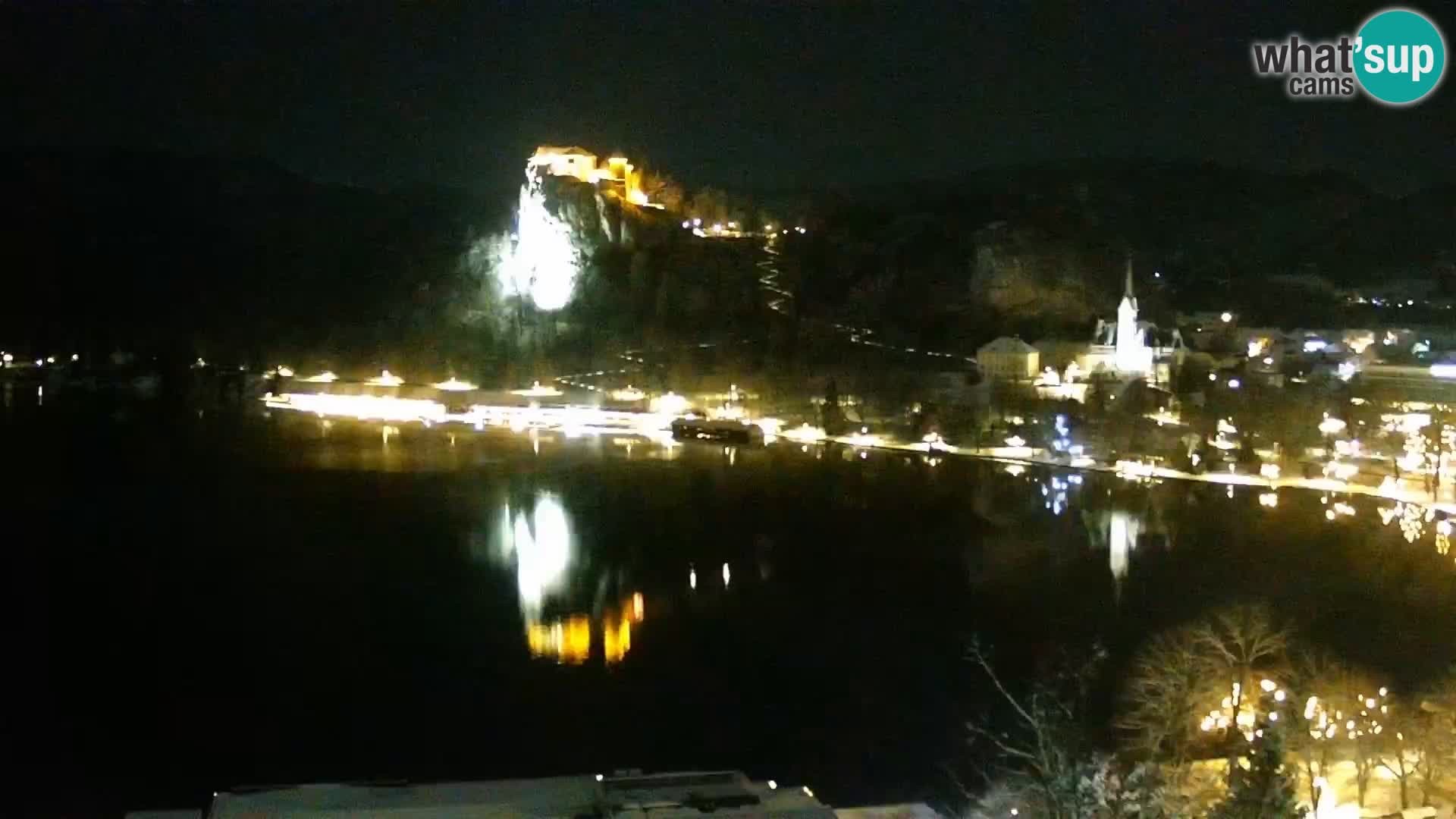 Archiv Foto Webcam Blick auf den Bleder See in Slowenien