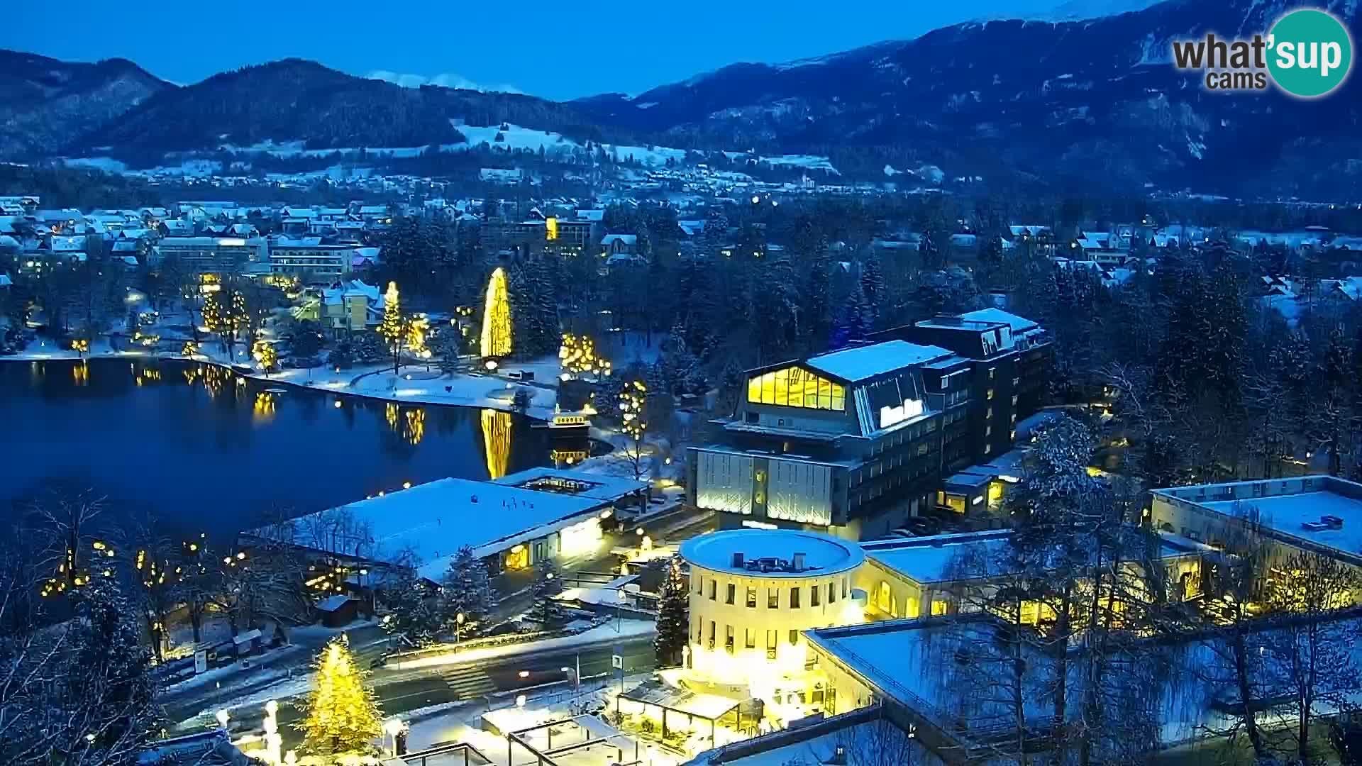 Archiv Foto Webcam Blick auf den Bleder See in Slowenien