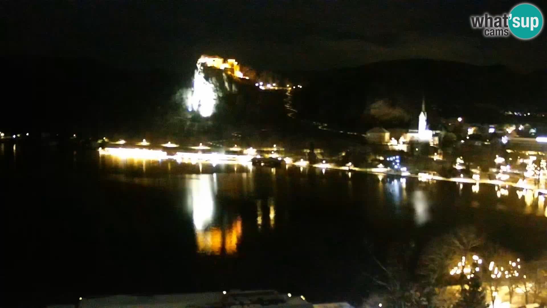 Archiv Foto Webcam Blick auf den Bleder See in Slowenien