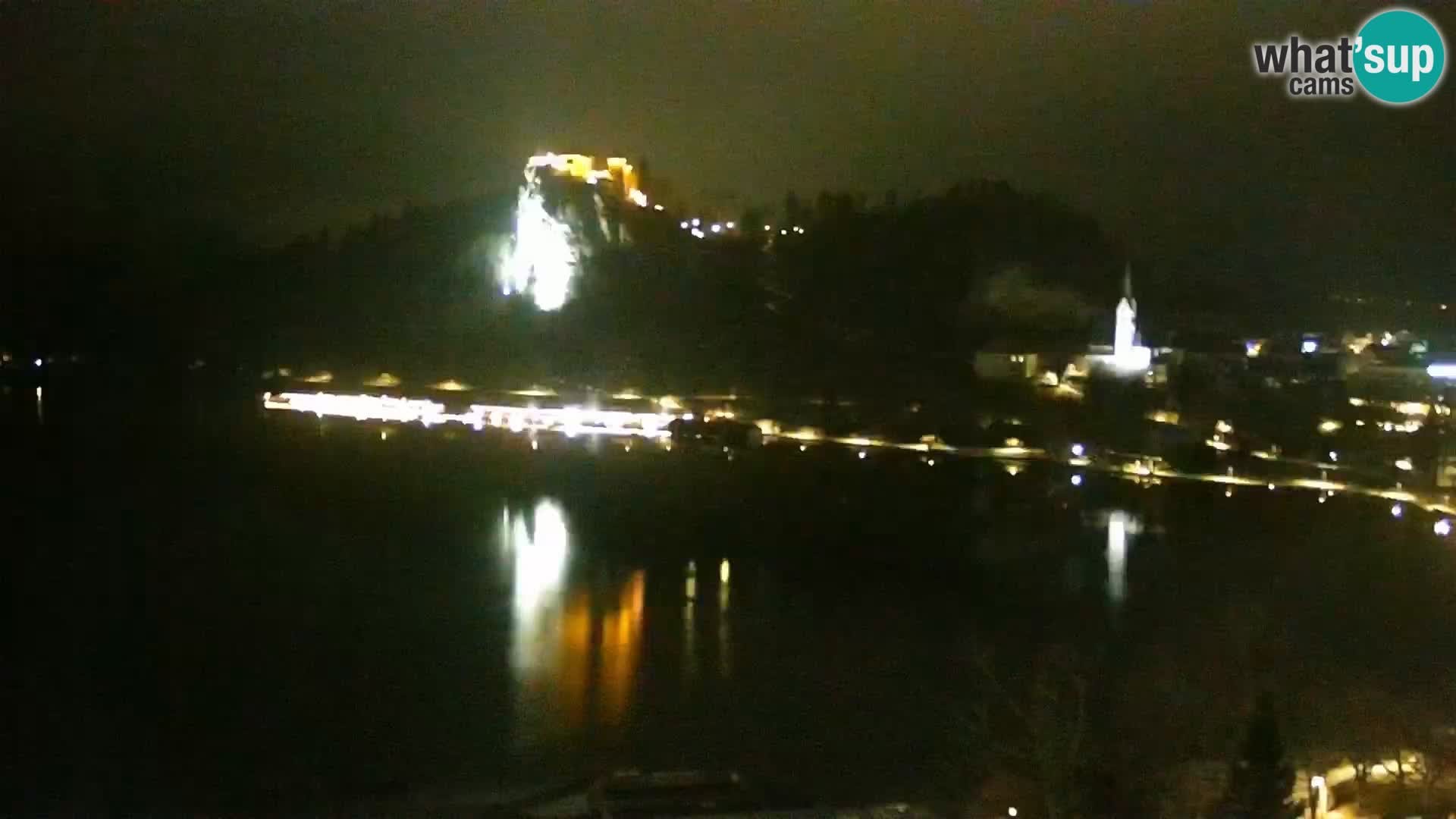 Archiv Foto Webcam Blick auf den Bleder See in Slowenien