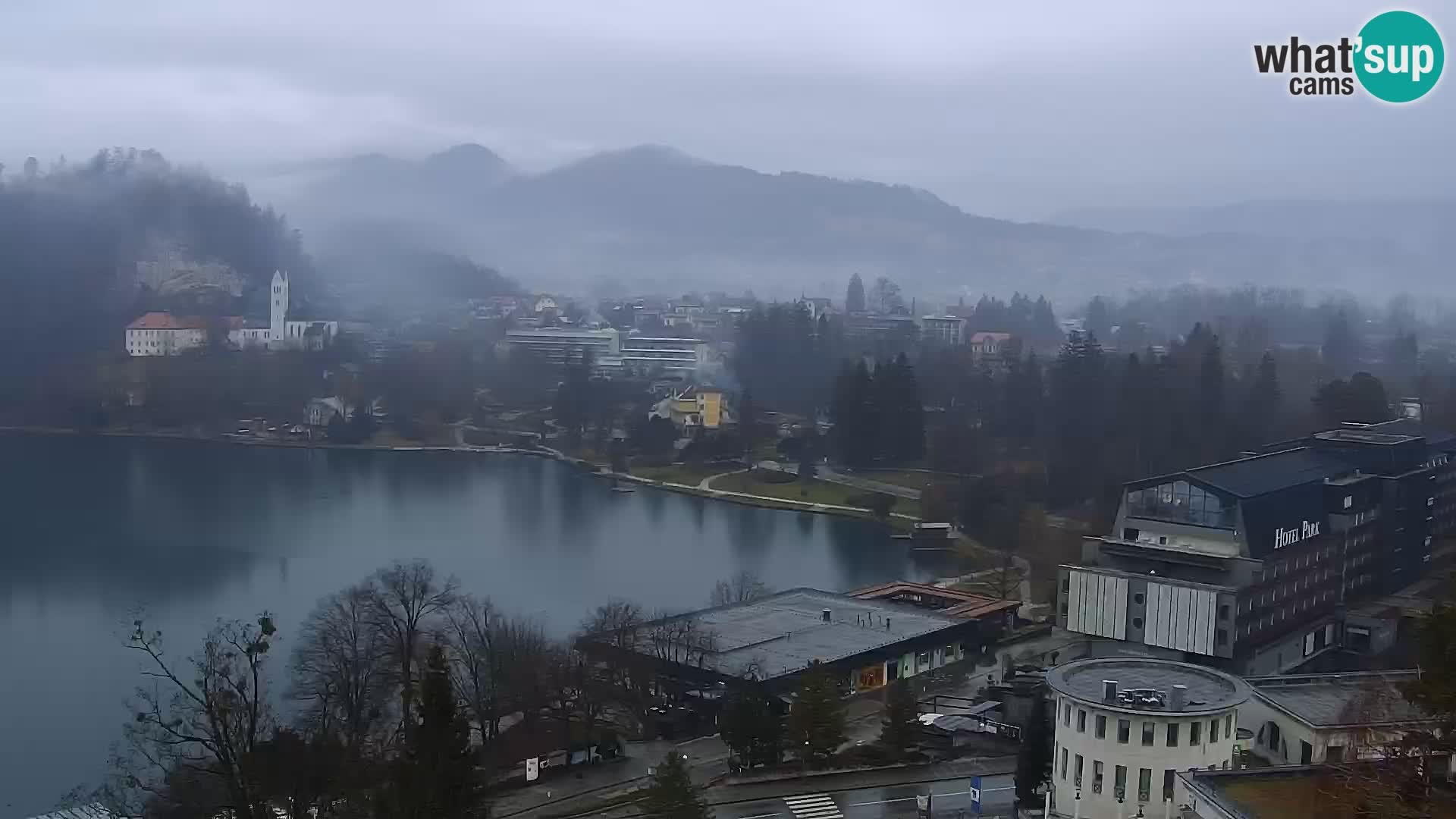 Archiv Foto Webcam Blick auf den Bleder See in Slowenien